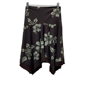 Unbranded Women’s brown Sz M skirt summer knee length